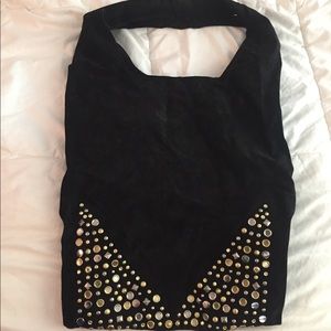 Cynthia Vincent Grocery Shopper Suede